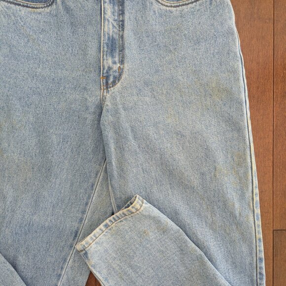 BILL BLASS VINTAGE LIGHT WASH MOM JEANS - Picture 4 of 4